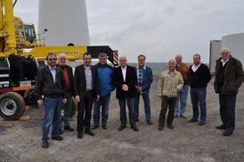 Die Bad Hönninger Delegation mit u.a. Bürgermeister Michael Mahlert und Stadtbürgermeister Guido Job