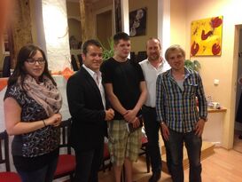 v.l.n.r. Jaqueline Rauschkolb, Jens Guth, Amir Mehulic, Arno Schmitz, Nico Reinhold