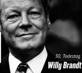 30. Todestag von Willy Brandt